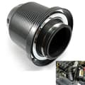Miniatyrbillede 3 af 5: Højflow Luftfilter i Kulfibersvamp Modifikation Luftfilter Indsugningsfilter 76MM Luftfilter