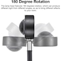Miniatyrbilde 3 av 5: LED-projektor gulvlampe Rød solnedgang lampe Stemningslys Nattelys