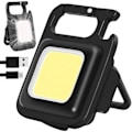 Pikkukuva 1 / 5: COB LED Taskulamppu - Telttavalaisin magneetilla & pullonavaajalla