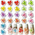 Miniatyrbillede 1 af 5: 50 stk. 3D Blomster til Negle Charms Is Transparente Blomster Neglecharms Blomster Neglekunst Charms Selvlysende Blomster Charms {HH}