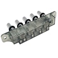 Miniatyrbillede 4 af 5: Knappeomskifter til emhætte Mq165 Ac 250v 4a 5 knapper