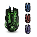 Miniatyrbilde 1 av 5: Gamingmus med skiftende lys / Datamus - Estone X9