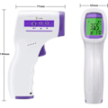 Miniatyrbild 2 av 5: Pann termometer infraröd termometer för vuxna, kontaktfri termometer, LCD-display, minnesfunktion, infraröd termometer för barn, vuxna, objekt