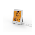 Miniatyrbild 5 av 5: TS-Elektronisk Digital Display Termometer Inomhus Och Utomhus Temperatur- Och Luftfuktighetsmätare Väder Cl