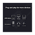 Miniatyrbilde 2 av 5: TS-Usb Eksternt Lydkort Usb3.0 Til 3.5mm Audio Mikrofon Hodetelefon Adapter For PC Laptop Lydkort