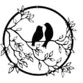 Metal Bird Wall Decor, Bird Silhouette Art Wall Decor