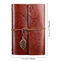 Miniatyrbild 3 av 4: TS-Retro Notebook / Diary with Decorative Ribbon and Soft Imitation Leather