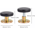 Miniatyrbilde 2 av 4: TS-Anti-riste sengeramme for seng sofastabilisatorer sengegavlfester stabiliserende svart 4 STK (33-40 mm)