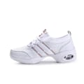 Miniatyrbillede 2 af 5: Damesko Åndbare Slip-On Dansesko Anti-Slip Løbesko 2G815 Hvid 34