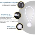 Miniatyrbilde 3 av 4: TS-Elastisk Strikk 50 Stk, Presenningsstrikk 10cm, Elastisk Snor, Strikkstrikk, Gummistrikk, Elastiske Snorer med Kuler for Paviljong