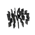 Miniatyrbild 2 av 5: Domino / Domino i låda – Trä