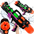 Miniatyrbillede 1 af 5: Vandgevær / Vandpistol - 60 cm