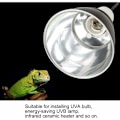 Miniatyrbillede 2 af 4: TS-E27 Varme lampe til reptiler UVA/UVB 300 W til hønsehus