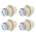 Miniatyrbillede 3 af 5: 4 stk. Halogenpære Basefatning Praktisk G9 Keramisk Lampeholder - Perfekt