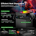 Miniatyrbillede 4 af 4: RGB Køleblæser til Xbox Series X, 3 Justerbar Hastighed Køleblæsersystem Lav Støj Køleblæser til Xbox Series X