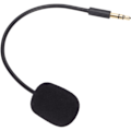 Miniatyrbillede 1 af 4: 3,5 mm headsetmikrofon 3,5 mm headsetmikrofon svamp aluminiumlegering erstatning af headsetmikrofon universel 3,5 mm spilcontroller erstatning