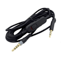 Miniatyrbillede 3 af 5: TS-Lydkabel med 3,5 mm-stik til HyperX Cloud MIX / Cloud Alpha