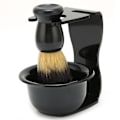 Miniatyrbillede 4 af 5: 3-delt Barberkost Sæt Skæg Barberkost Skål Sikkerhedsbarberingsstativ Kit til Mænd 0.2