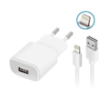 Miniatyrbillede 1 af 2: TS-Forever væglader TC-01 med 8-Pin iPhone kabel - 2 A