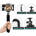 Miniatyrbillede 3 af 4: Perfekt mobilholder kamerastativ iPhone-stativ - Perfet