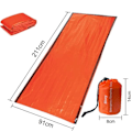 Miniatyrbild 4 av 5: 4-Pack Emergency Sleeping Bag / Bivvy – Överlevnadssovsäck