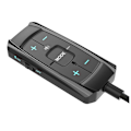 Miniatyrbillede 1 af 5: TS-Eksternt USB Lydkort 7.1 Kanal 3D Lydadapter 3.5mm Gaming Headset Høretelefoner Erstatning Fo