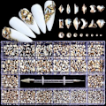 Miniatyrbild 1 av 2: Nageldekorationer Kit / Strass - Nagelkonst