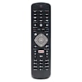 Miniatyrbillede 1 af 5: Fjernbetjening Philips Smart TV med Netflix - Universal sort - Perfekt sort