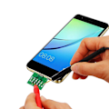 Miniatyrbillede 3 af 5: TS-3 stk. -usb Dock Flex Testkort til 13 12 11 Android Telefon U2 Batteri Strøm Opladning Dock Flex Testi