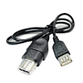 Miniatyrbillede 5 af 5: Til Xbox Controller Konverter USB Adapter Kabel PC Til Xbox