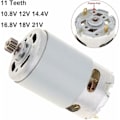Miniatyrbild 3 av 4: TS-Likströmsmotor RS550 12V 23000 Varv/Min med 12 Tänder Två Hastigheter och Växellåda med Högt Vridmoment för Borrmaskin/Elektrisk Skruvdragare