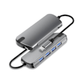 Miniatyrbillede 2 af 5: USB-C / Thunderbolt 3 til USB 3.0-Hub 5-Porte - Macbook