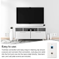 Miniatyrbilde 5 av 5: TS-6 Stykker Ethernet Koaksial Veggplater Cat6 Koaksial Veggplate Ethernet Vegguttak Med Ethernet Port For