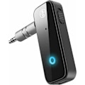 Pikkukuva 1 / 4: TS-Bluetooth-vastaanotin, Bluetooth-autoadapteri Jack, 5.0 Bluetooth-lähetin, Bluetooth Aux 3,5 mm:n kannettava langaton adapteri
