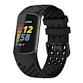 Miniatyrbillede 2 af 4: TS-Silikonearmbånd til Fitbit Charge 5 / 6 - Sort