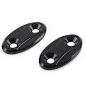 Miniatyrbilde 5 av 5: TS-Motorsykkel Blokk Av Plate Bakspeil Hull Deksel For S1000rr 2009-2019 R1 2007-2014 Tilbehør