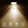 Miniatyrbillede 5 af 5: Pakke med 8 halogenlamper GU5.3 MR16 35W 12V Dæmpbar - varm hvid 2800K, 400 lumen, cover Jz [DB]