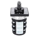 Miniatyrbild 1 av 4: 500V 20A 7-läges 12 Terminaler Låsbar Typ 0-1-2-3-4-5-6 Kamomkopplare Kontrollbrytare-Perfekt