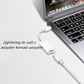 Miniatyrbillede 4 af 5: TS-For Usb C Til For Adapter - Han Usb-c Til Hun For Interface Ladeadapter Pd Ladekonverter, for