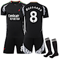 Miniatyrbillede 1 af 5: 2024-2025 Arsenal Udebane Børne- og Voksen Fodboldtrøje Jersey Nr. 8 Ødegaard 24