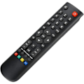 Miniatyrbilde 4 av 5: Thomson fjernkontroll - Universell fjernkontrollerstatning for Rc3000E02 Thomson Erisson Telecommande Selecline Svart