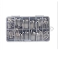 Miniatyrbilde 1 av 2: 240 stk Medium Mandelformede Transparente Løsnegler Tips Forlengelse