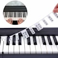 Miniatyrbilde 1 av 5: Avtakbare Etiketter for Piano / Keyboard - 61 tangenter