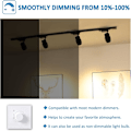 Miniatyrbillede 3 af 4: MR11 Halogenpære 12V 35W Dæmpbar, Varm Hvid 2700K, GU4 Halogen Reflektor Spotlight til Skabe, Landskabsbelysning, 6-pak