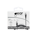 Pikkukuva 3 / 3: GEAR LaddPRO USB-C - Lightning-kaapeli C94 1,5m Musta black 60