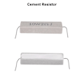 Miniatyrbillede 3 af 5: TS-10 stk. trådviklet keramisk cementmodstand 2 Ohm 10w Watt