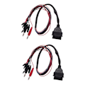 Miniatyrbild 1 av 5: TS-2st Bil Mpps V18 Version V18.12.3.8 Breakout Tricore Kabel Ecu Programmering Multikontakt Obd 16p