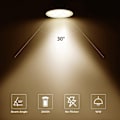 Pikkukuva 3 / 5: Halogeenilamppu Gu5.3 Mr16 35w 12v lämmin valkoinen 2800k himmennettävä, kansi 400 lumenia 2-nastainen korvausvalonheitin, 8 kpl Cisea