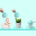Miniatyrbillede 5 af 5: Multifunktionel Brusekop til Børn - Flodhest