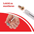 Miniatyrbillede 2 af 4: Møbeldupper i filt - 22 mm diameter filtpuder til møbelben. Gulvbeskyttere til 5 mm tykke stoleben.